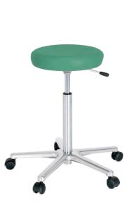 Tabouret sur roulettes Enraf-Nonius -Rouge - Destockage