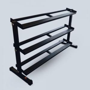 Rack à haltères 3 niveaux - 160 cm