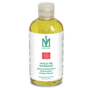 Huile de massage détente Bio